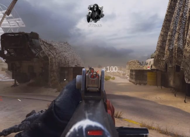 COD BO6のJACKAL PDWで戦闘